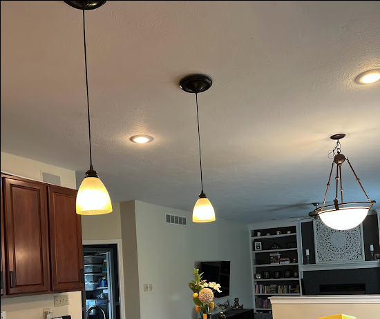 Old Kitchen Lighting