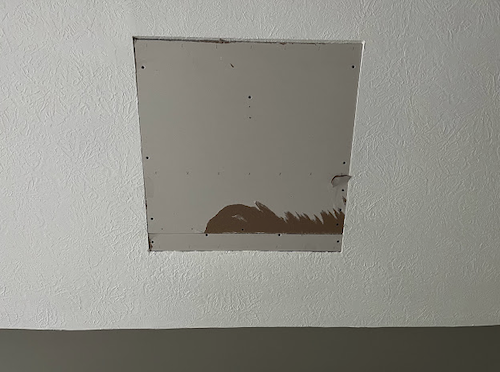 Framed hole