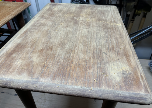 Sanded Tables